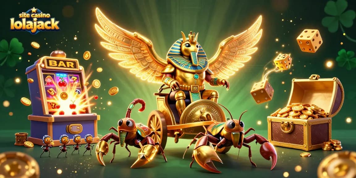 Jouez sur le site du casino lolajack et explorez les machines à sous à jackpot doré.