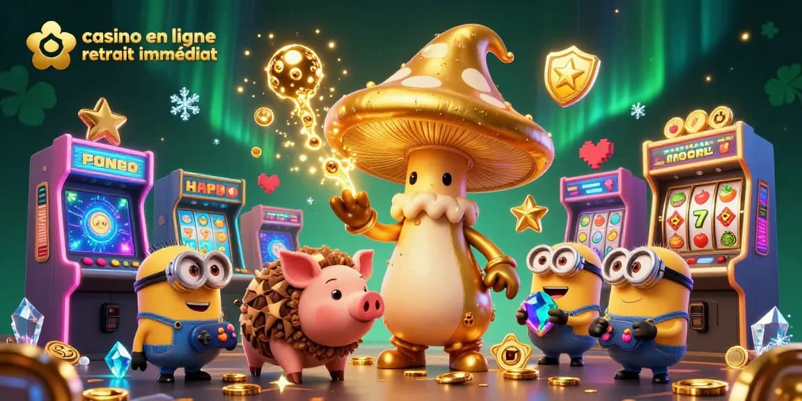 Gagnez avec le casino en ligne retrait immédiat grâce à des jeux animés et des trésors scintillants.