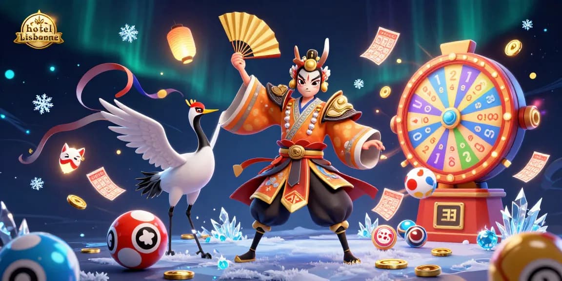 Engage with hotel-lisbonne's thrilling lottery gaming experience featuring explosive jackpot moments and vibrant visuals.