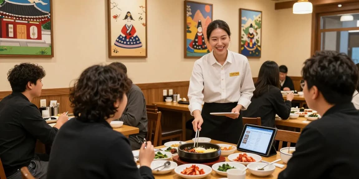 Enjoy a vibrant dining atmosphere at 상봉동 한국관 with flavorful dishes and friendly service.