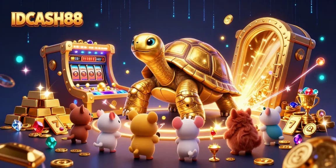 Play thrilling slot games at IDCASH88 with captivating 3D design and dynamic treasure elements.