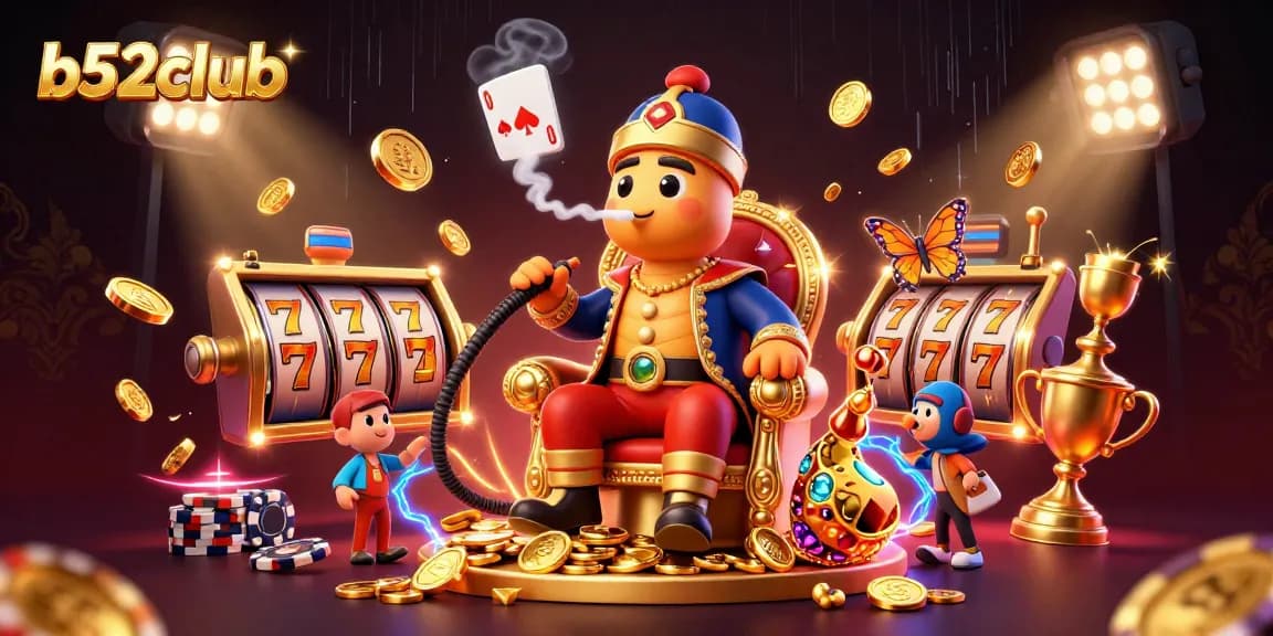 Players experience the thrill of big wins at b52club, with dynamic slot reels and sparkling jackpot symbols.