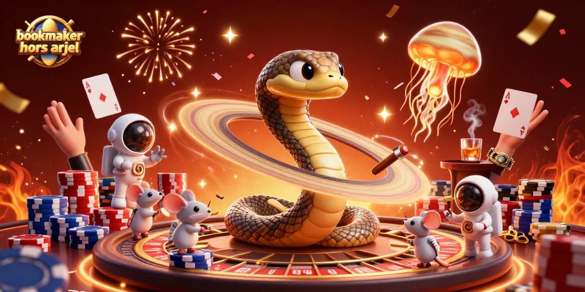 Pariez en toute confiance chez un bookmaker hors ARJEL avec des astronautes à la roulette.
