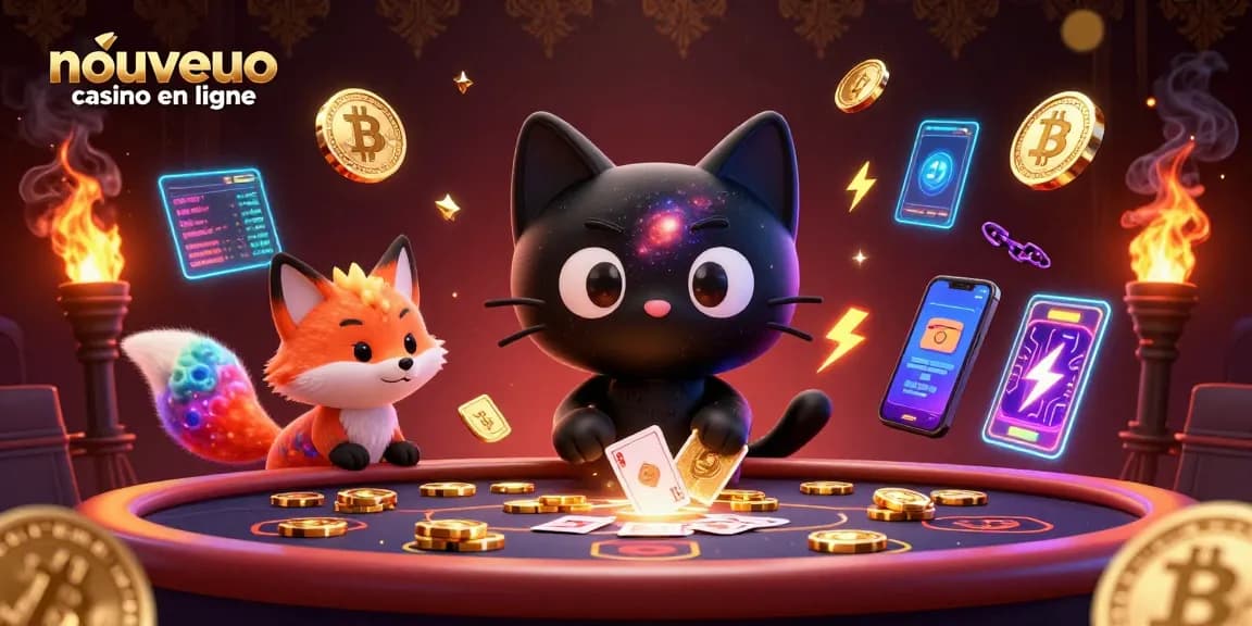 Jouez avec le nouveau casino en ligne pour gagner des jetons d'or dans un univers dynamique.