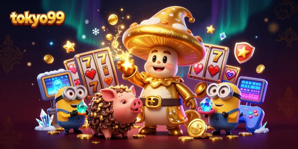 Menangkan slot di tokyo99 dengan wizard ajaib dan pig truffle menemukan harta karun!