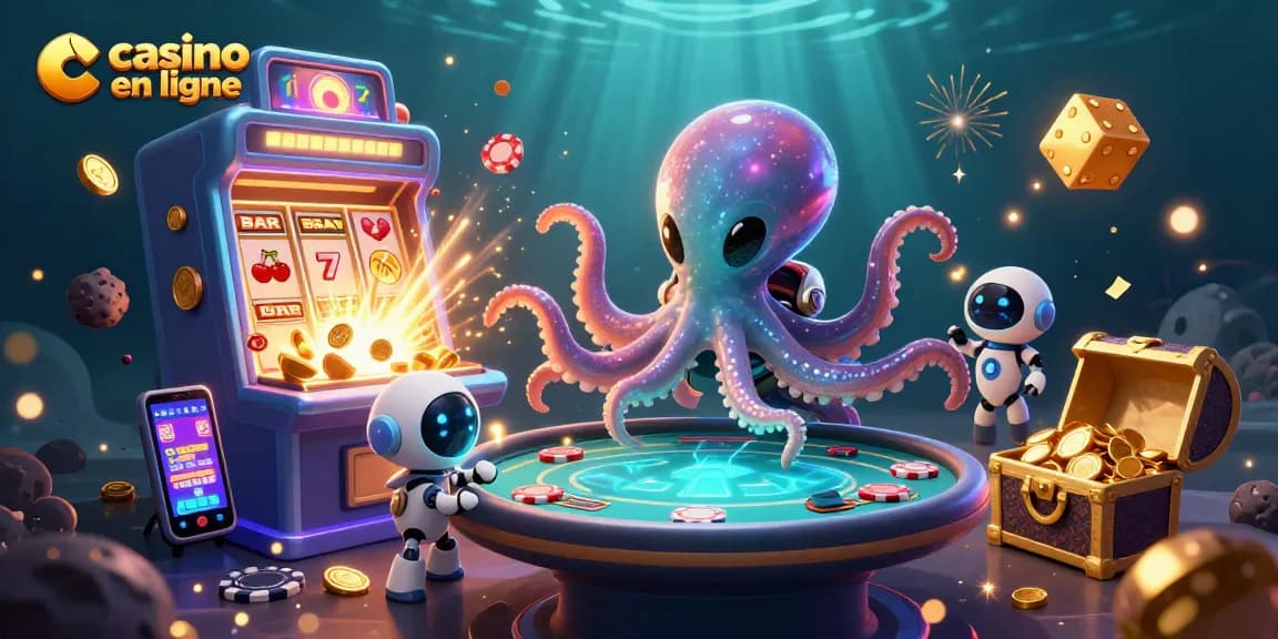 Jouer au casino en ligne avec des extraterrestres et une machine à sous explosive.