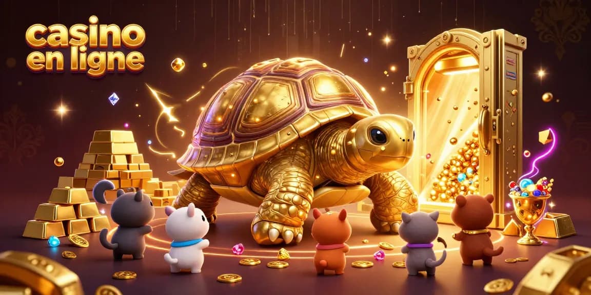 Jouez au casino en ligne dans un monde fantastique rempli de trésors, machines et émotions.