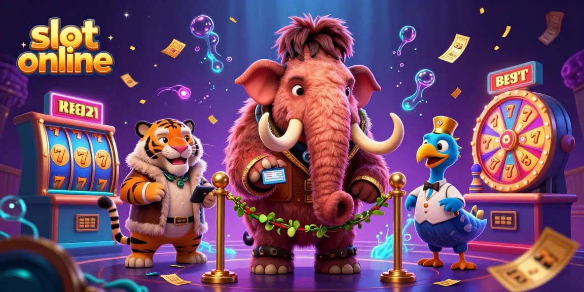 Menangkan permainan slot online yang menyenangkan dengan suasana kasino yang menghibur.