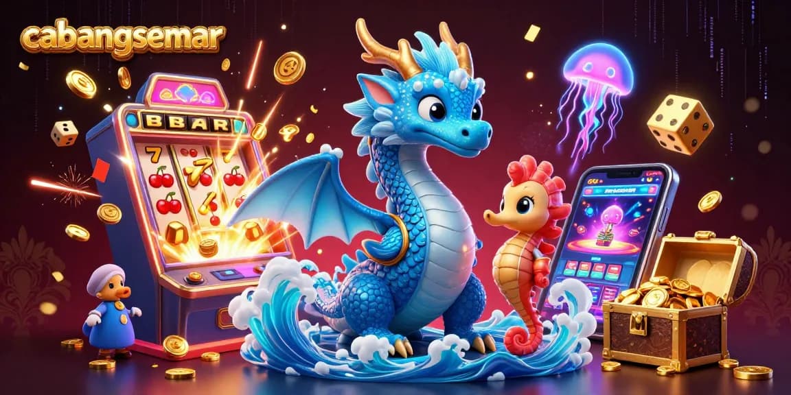 Raih hadiah jackpot yang fantastis di cabangsemar dengan naga air dan ksatria kuda laut!