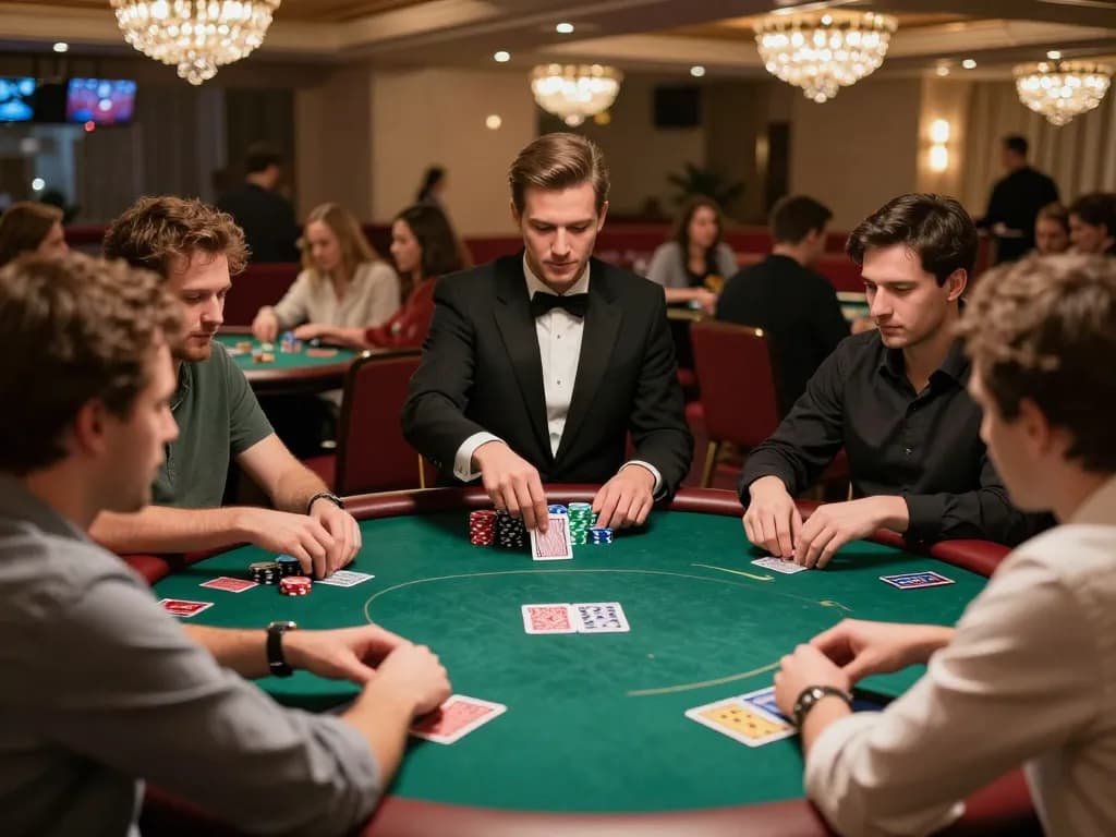 Palm Harbor Divorce Lawyer navigating complex legal bets like a pro at a poker table, showcasing strategic gameplay.