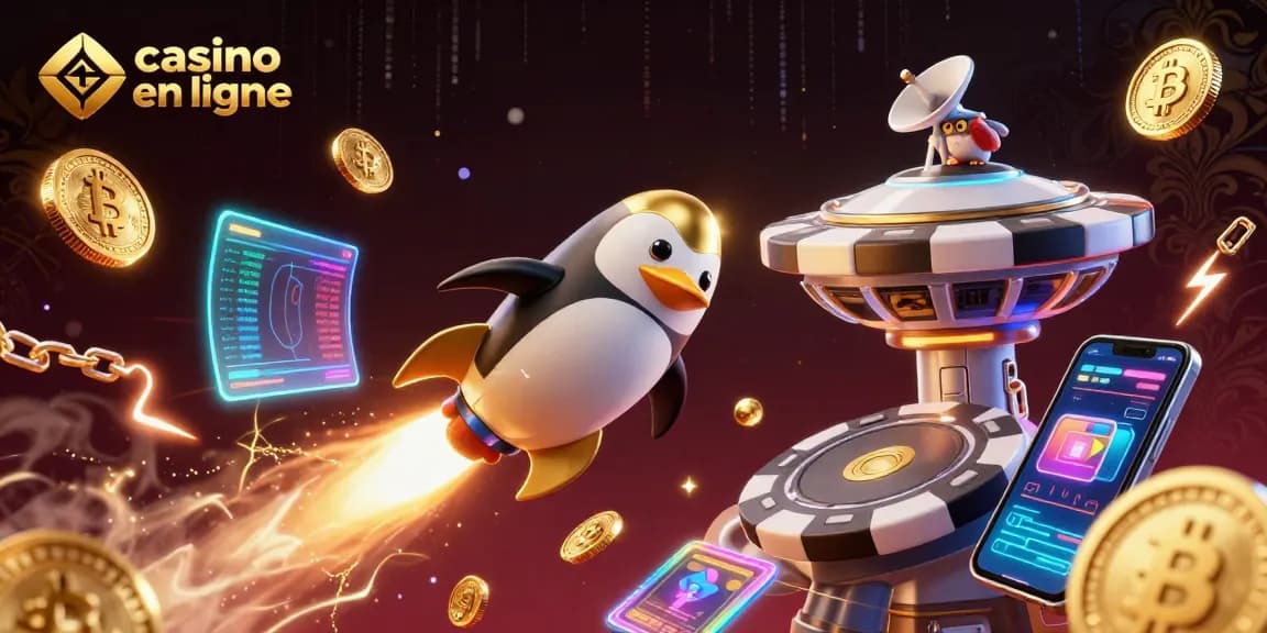 Apprenez des stratégies gagnantes aux casinos en ligne avec un pingouin doré