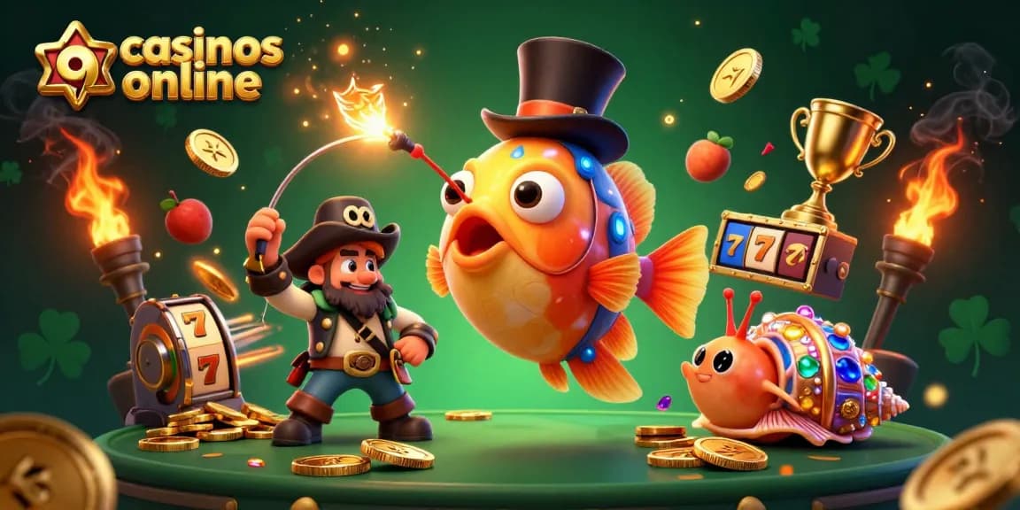 Gira los carretes en los mejores casinos online y gana oro con este emocionante diseño 3D.
