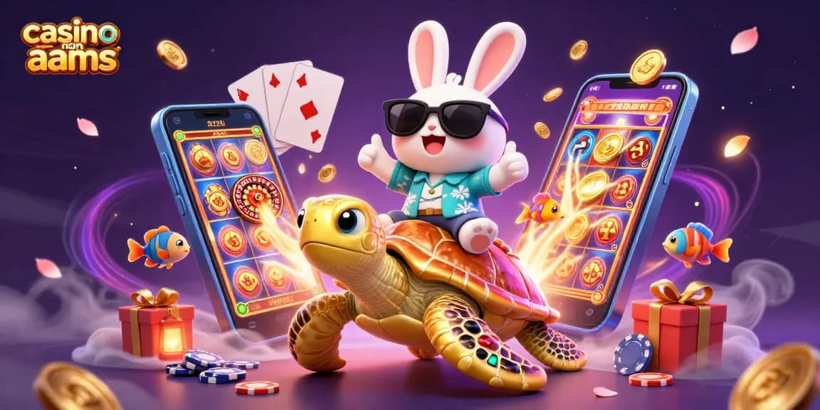 Scopri il mondo dei casino non AAMS con un coniglietto fortunato e tartarughe dorate!