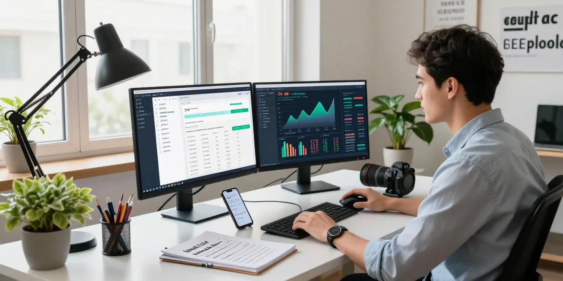 SEO specialist utilizing LLG link indexing tools in a dynamic digital marketing workspace