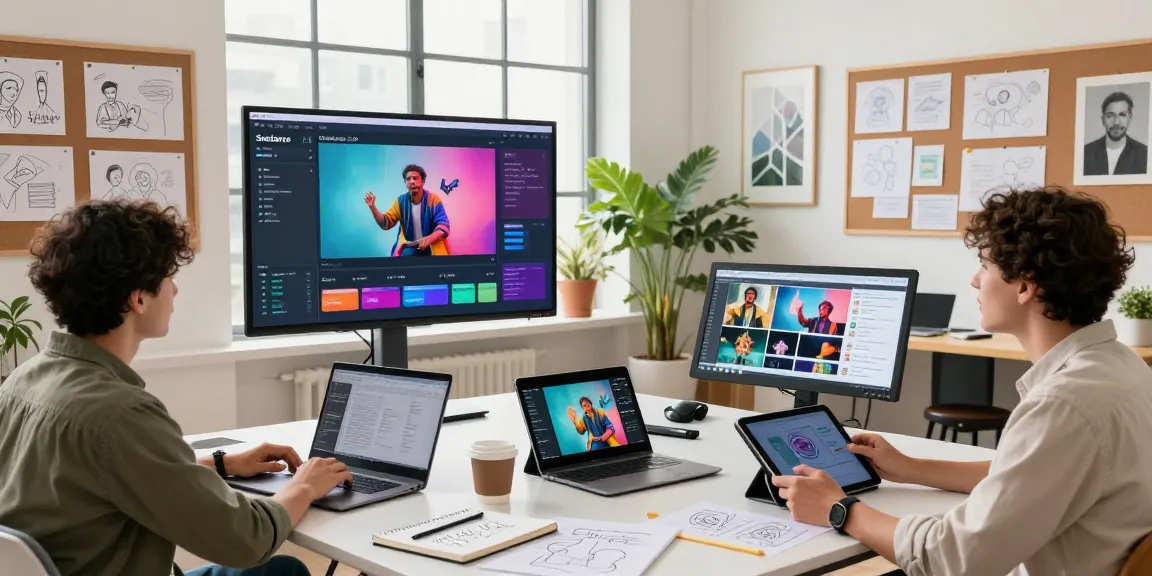Creators using ai seedance 2.0 for video generation in a dynamic, collaborative workspace