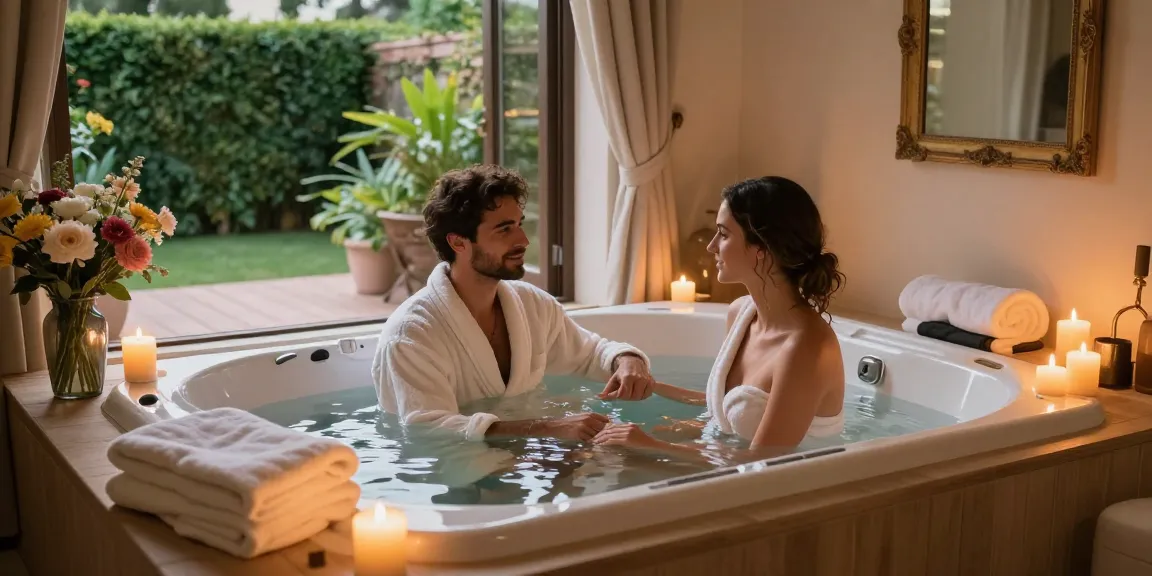 LOVEROOM TOULOUSE cozy love room with private jacuzzi for a romantic getaway