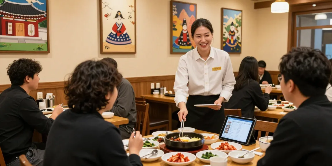 Enjoy a vibrant dining atmosphere at 상봉동 한국관 with flavorful dishes and friendly service.