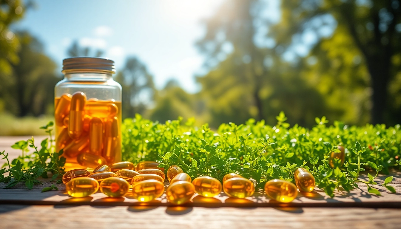 Explore the benefits of microalgae astaxanthin supplement with vibrant capsules and fresh algae.