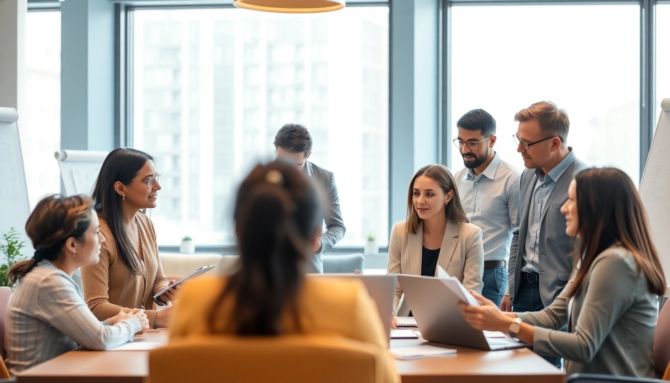Verstärken Sie Ihre Strategie mit https://alvionz.de/ in einem modernen Büroraum mit einem engagierten Team.