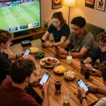 Sports enthusiasts place live Bundesliga bets at GO8, enjoying a lively home atmosphere.