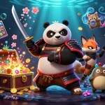 Engage in thrilling gaming with bonus new member 100 as a fierce samurai panda and ninja fox explore slots.