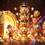 Experience the vibrant gaming world of IDNSCORE with dazzling riches and adventurous characters.