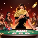 Vivi un'esperienza di gioco emozionante presso il casino online non AAMS con azione di poker, fiches colorate e un dealer affascinante.