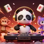 Engage with game iwin excitement in a vibrant 3D casino scene featuring animated characters and dynamic gaming elements.
