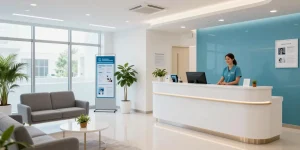 Hair transplant turkey services at a modern health clinic, showcasing compassionate patient care and expert consultations.