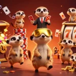 Giocare nei casinò usdt con un'immagine vivace di un casinò animato