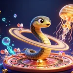 Jouez à des jeux au casino en ligne et pariez avec des astronautes sur Saturne.