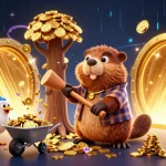 Jouez au casino en ligne et profitez d'une pluie de pièces d'or avec des personnages animés.