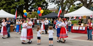 A lively Polish community event in San Francisco showcasing culture and connections through https://www.sfpol.com/.