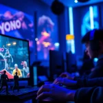 Engaging yono game scene highlighting competitive gaming dynamics and vibrant visuals.