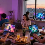 Experience the excitement of gaming at https://naga2000.tech with friends in a vibrant digital environment.