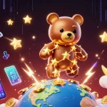 Crowd the night sky with coins and vibrant creatures in daidichxacsong, exploring thrilling gameplay.
