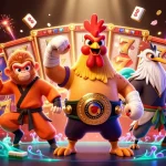 Experience bolatotoe's vibrant casino scene with astonishing 3D characters and sparkling slot elements.