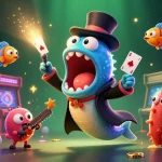 Win big at 18hoki with a magical deep-sea casino scene full of vibrant game elements.