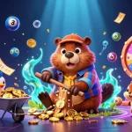 Engage with the excitement of tải sunwin as cartoon characters collect coins, set in a vibrant casino theme.