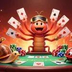 Experience intense gameplay with thosantienthuong as a 3D millipede dealer showcases winning hands and poker chips.