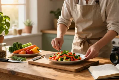 Read more on our blog about the joy of cooking healthy meals in a cozy kitchen.