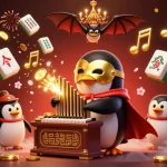 I migliori casino online accolgono un pinguino fantasma all'opera, mentre monete d'oro piovono e note musicali danzano nell'aria.