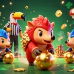 Pariez sur le site de paris sportif avec des pangolins compétitifs et des éléments de casino animés.