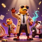 Menggandakan keseruan taruhan di link alternatif olxtoto dengan ilustrasi 3D raptor lucu di kasino.